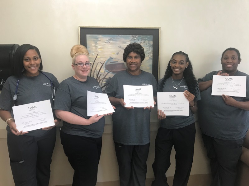 August CNA Graduates | UAMS Caregiving - Pine Bluff