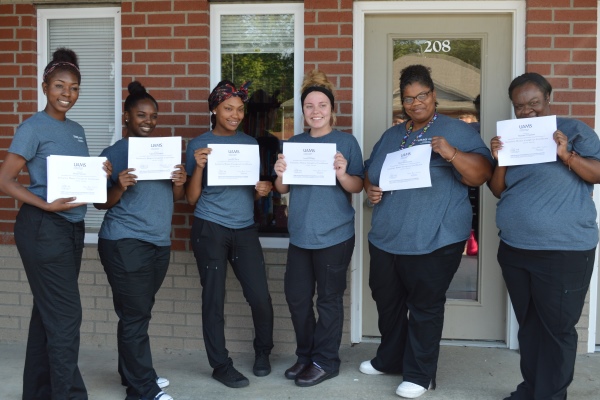 White Hall CNA Graduates | UAMS Caregiving - Pine Bluff